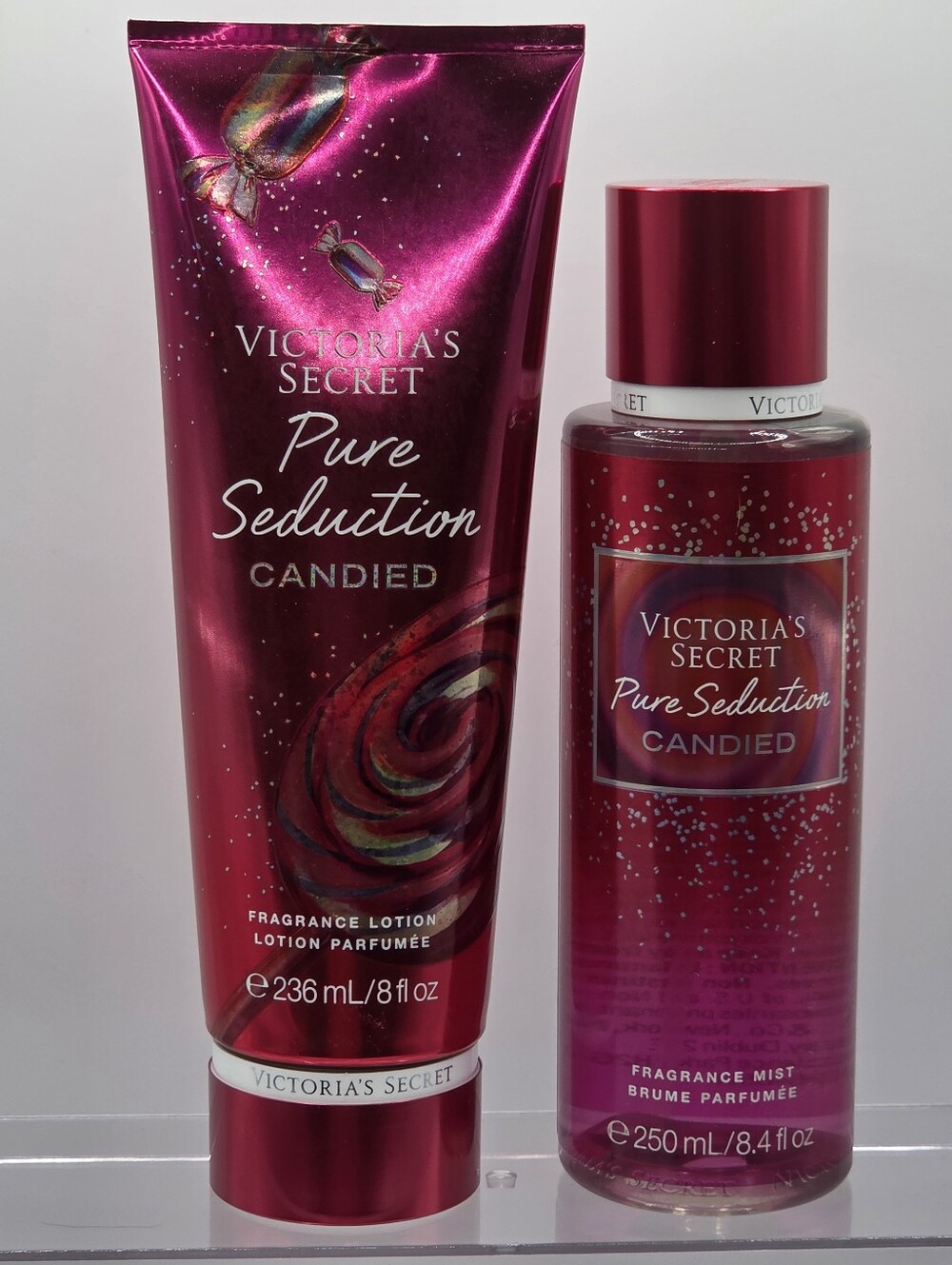 Victoria's Secret Pure Seduction Candied Fragrance Lotion & Mist Set